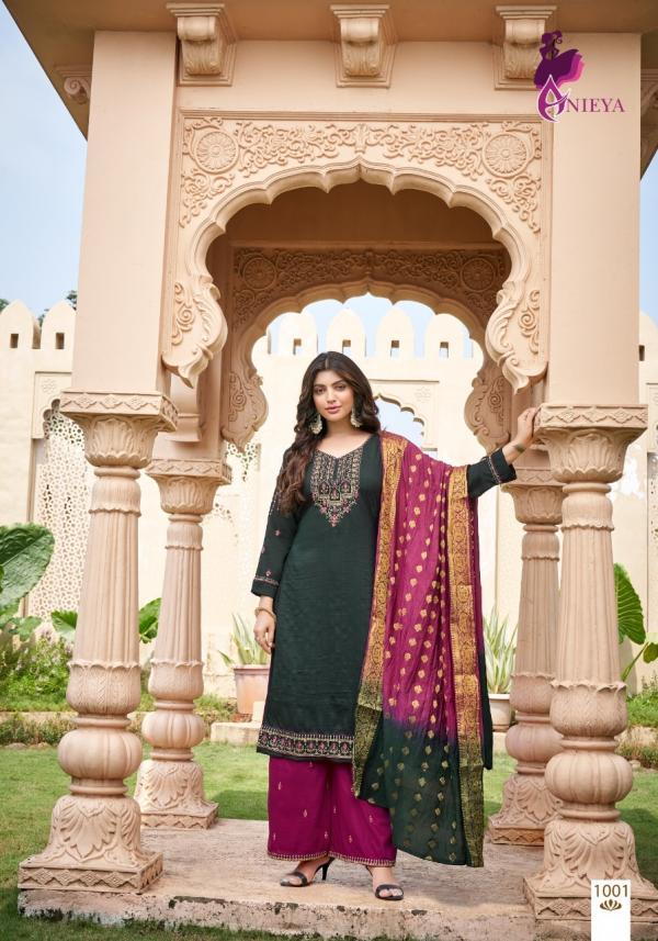 Anieya Lavniya Designer Embroidery Readymade Salwar